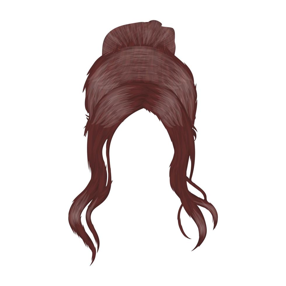 Wedding Bun Concepts vector