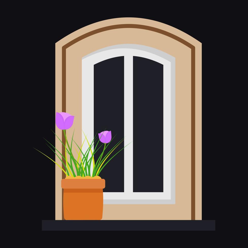 Entrance Window Concepts vector