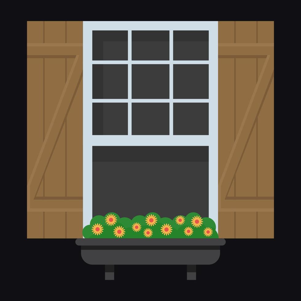 Outdoor Window Concepts vector
