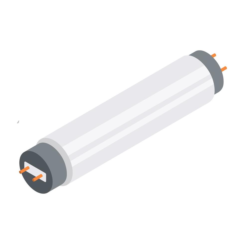 Trendy Tube Light vector