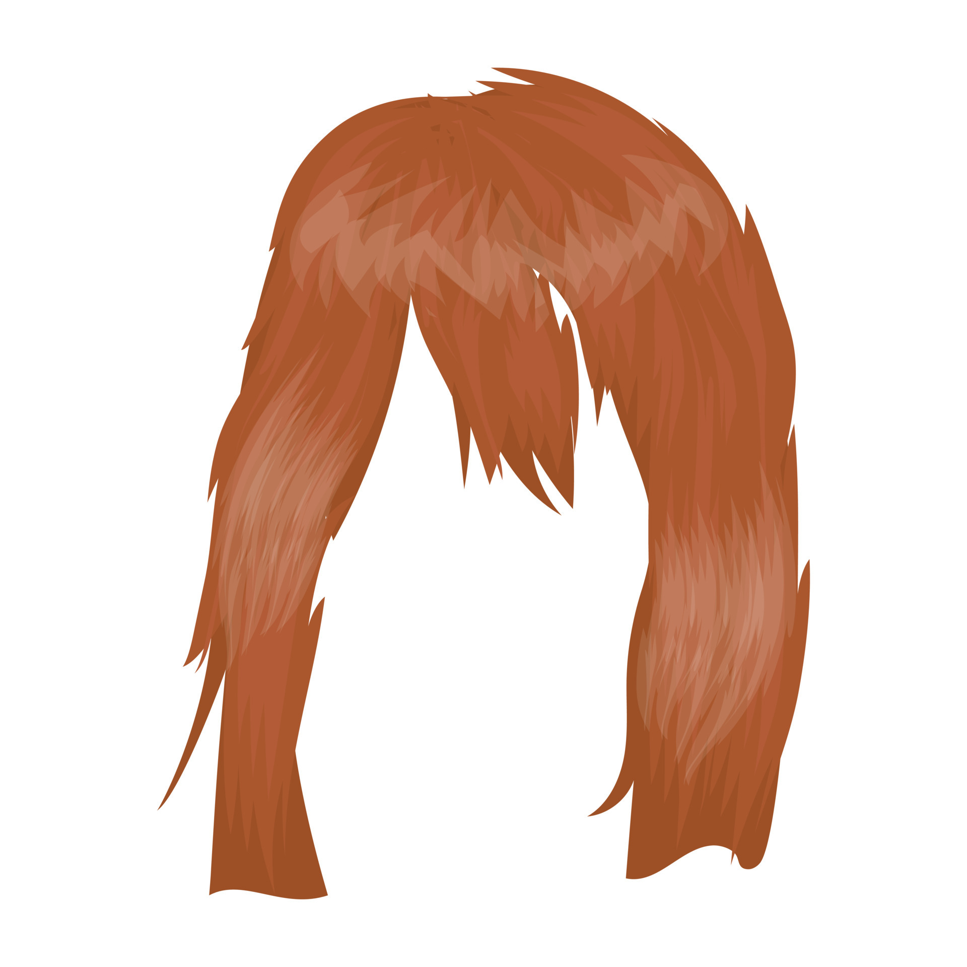 Fringe Haircut Concepts 4636399 Vector Art at Vecteezy