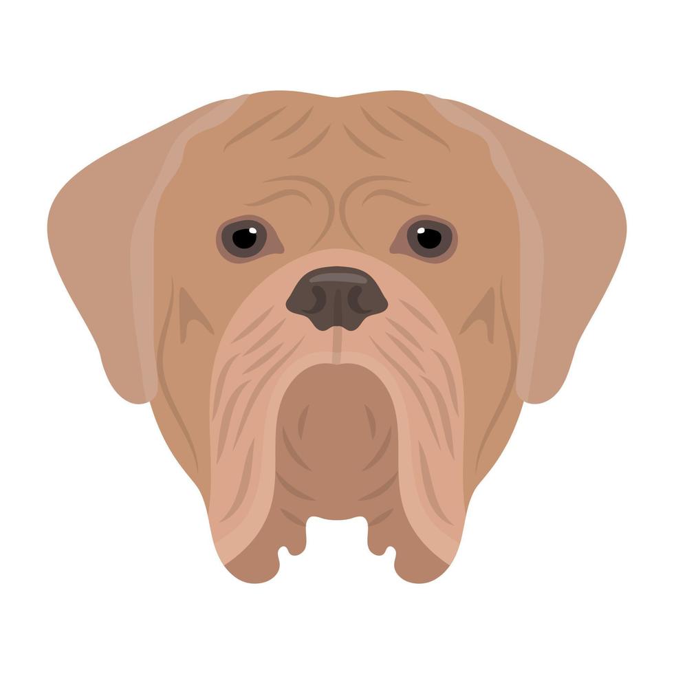 conceptos de moda bulldog vector