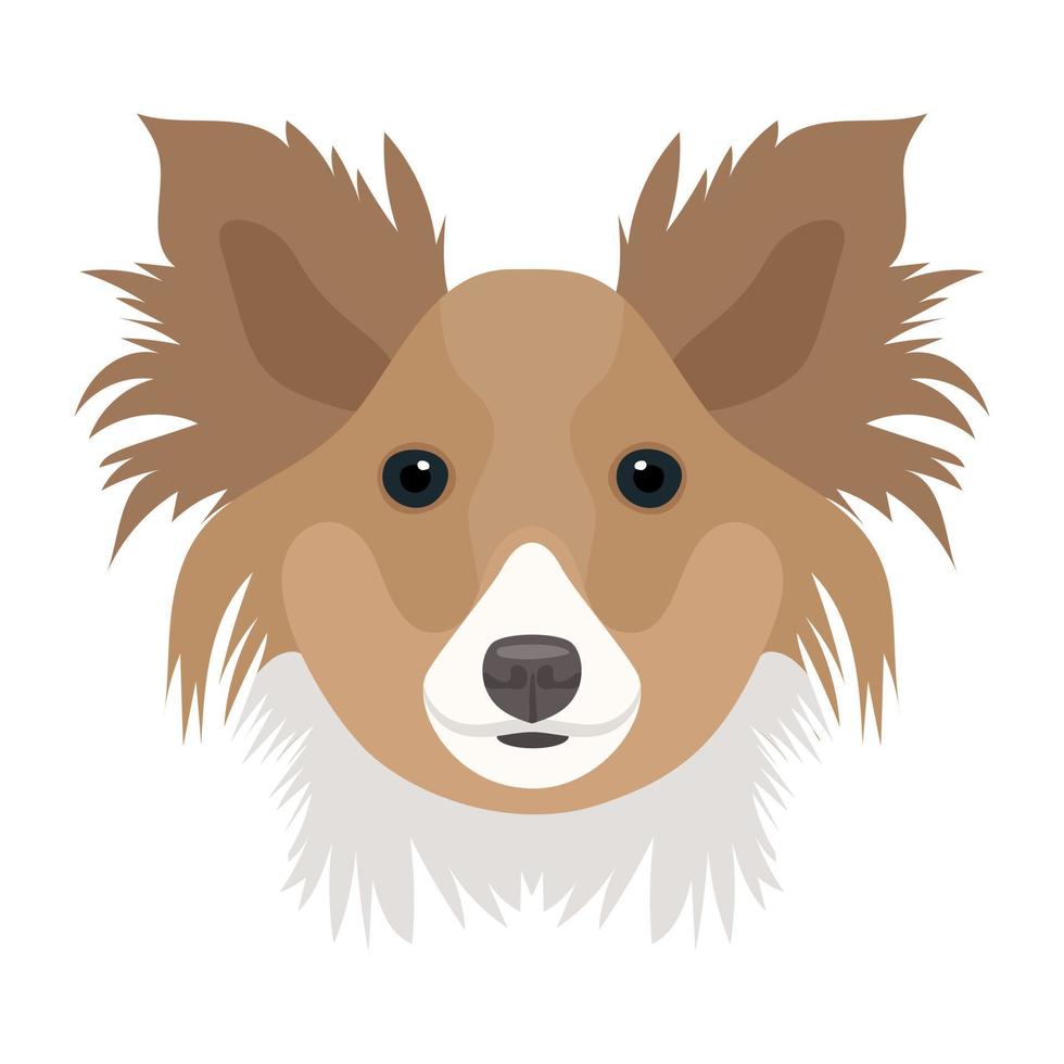 conceptos de yorkshire terrier vector