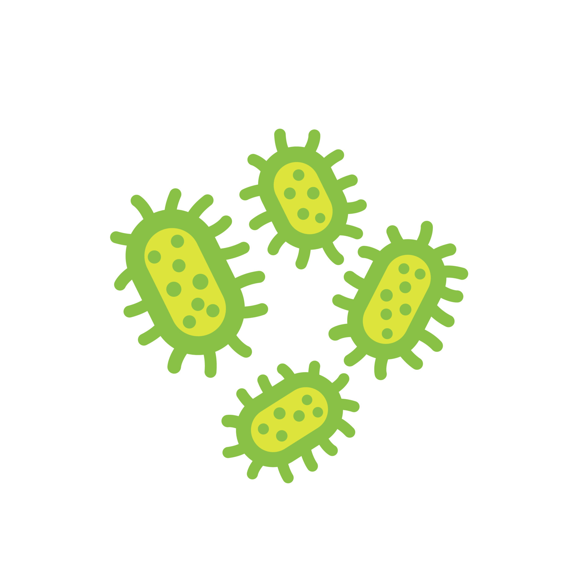 microbes vector illustration 4637676 Vector Art at Vecteezy