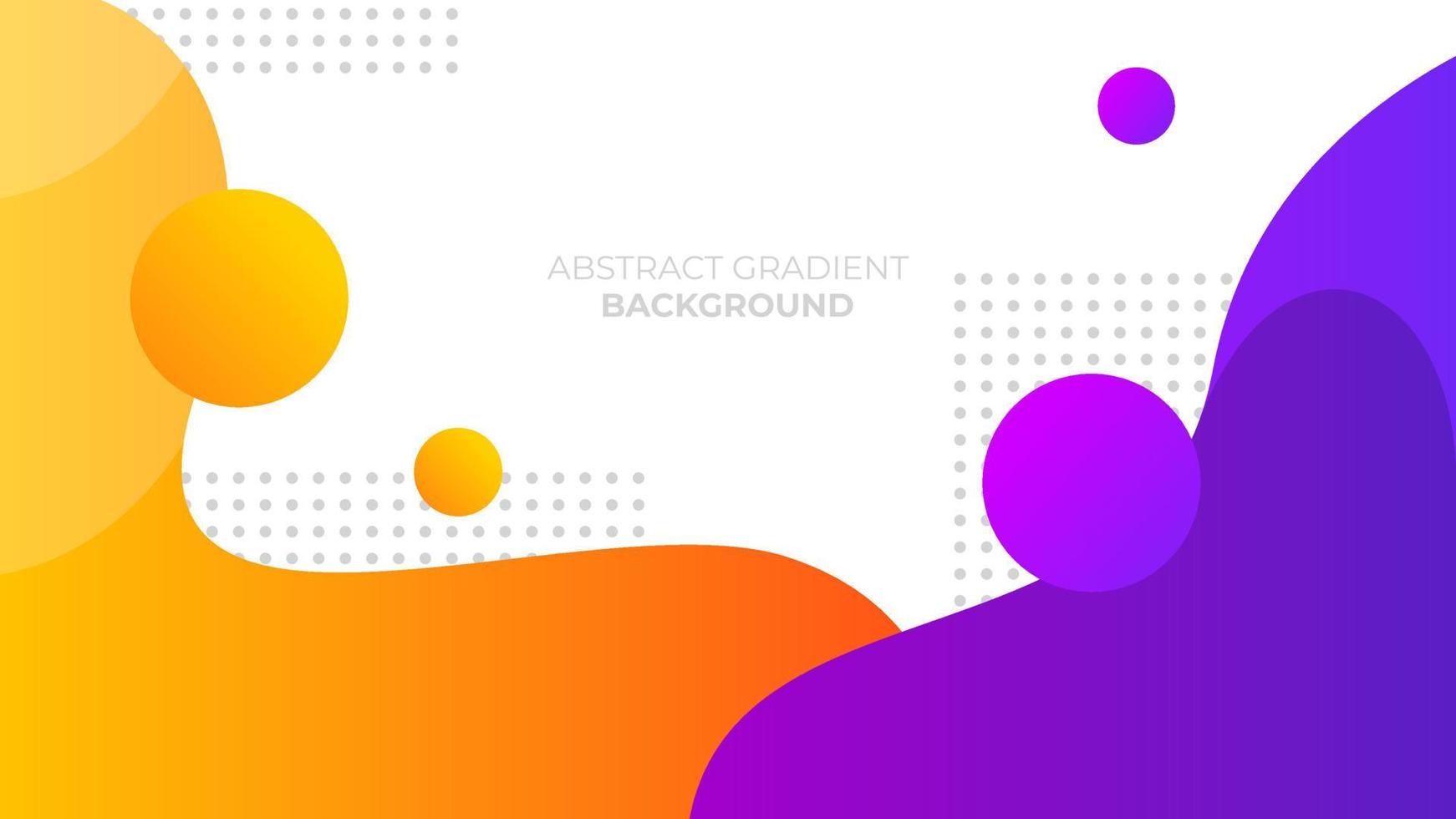 Modern Abstract Gradient Dots Background vector