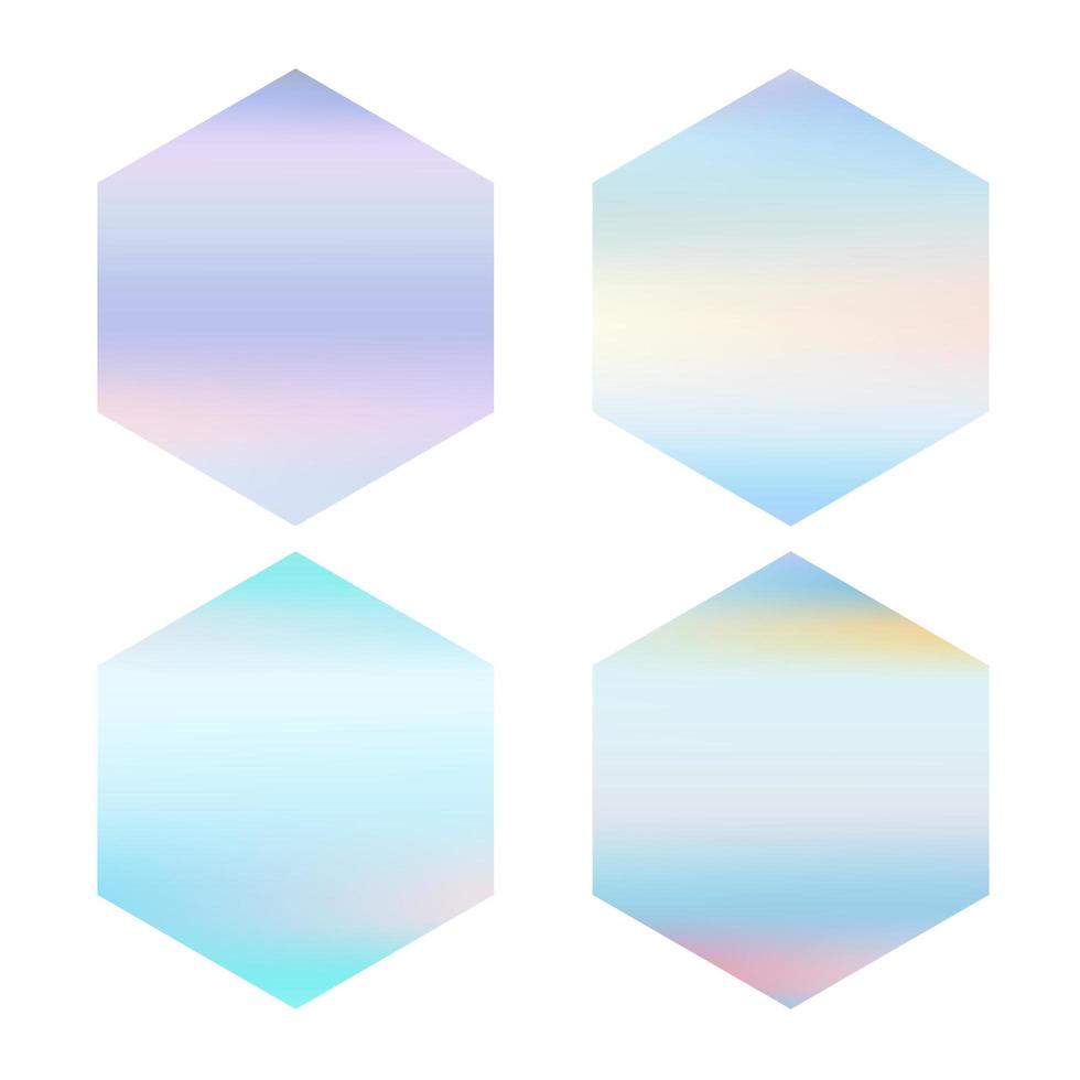 Shape gradient rhombus in blue. Beautiful element for postcards, discounts, your text or any winter design. Vector illustration