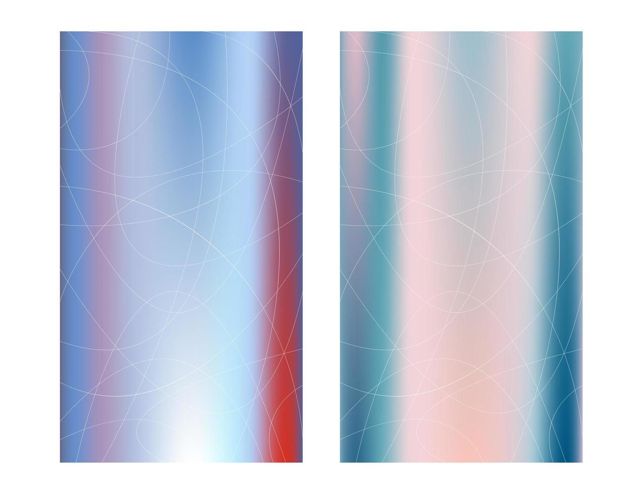 Fondo vertical azul, rosa y turquesa abstracto para el diseño. gradiente de vector satinado suave.