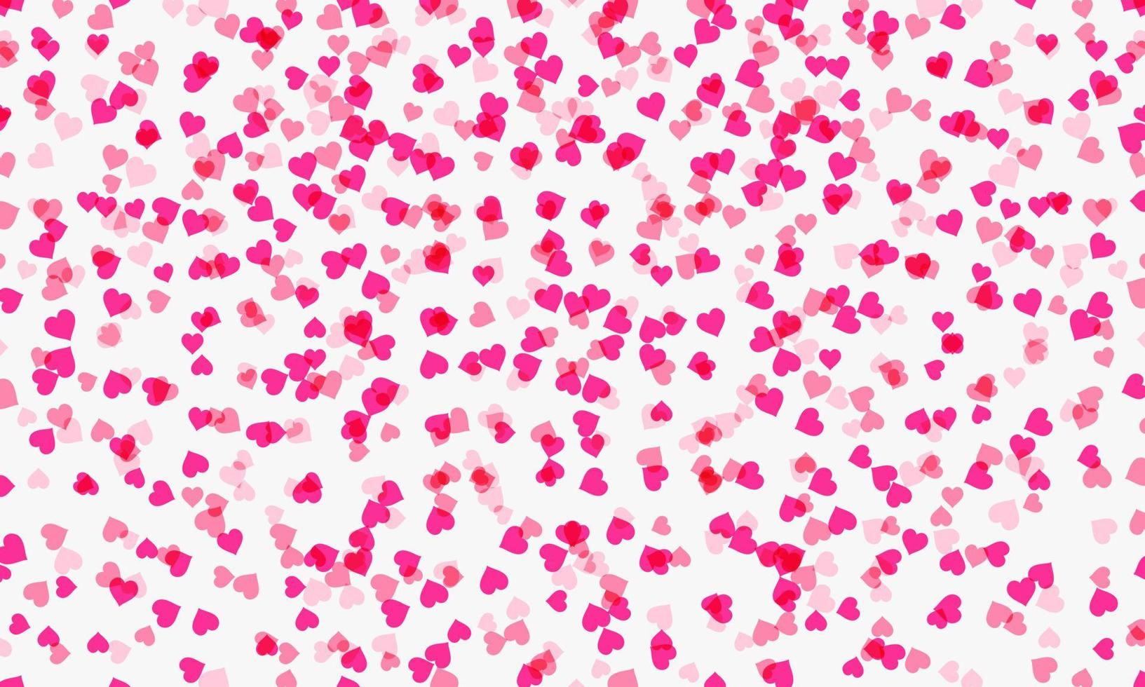 abstract hearts pattern graphic background. vector