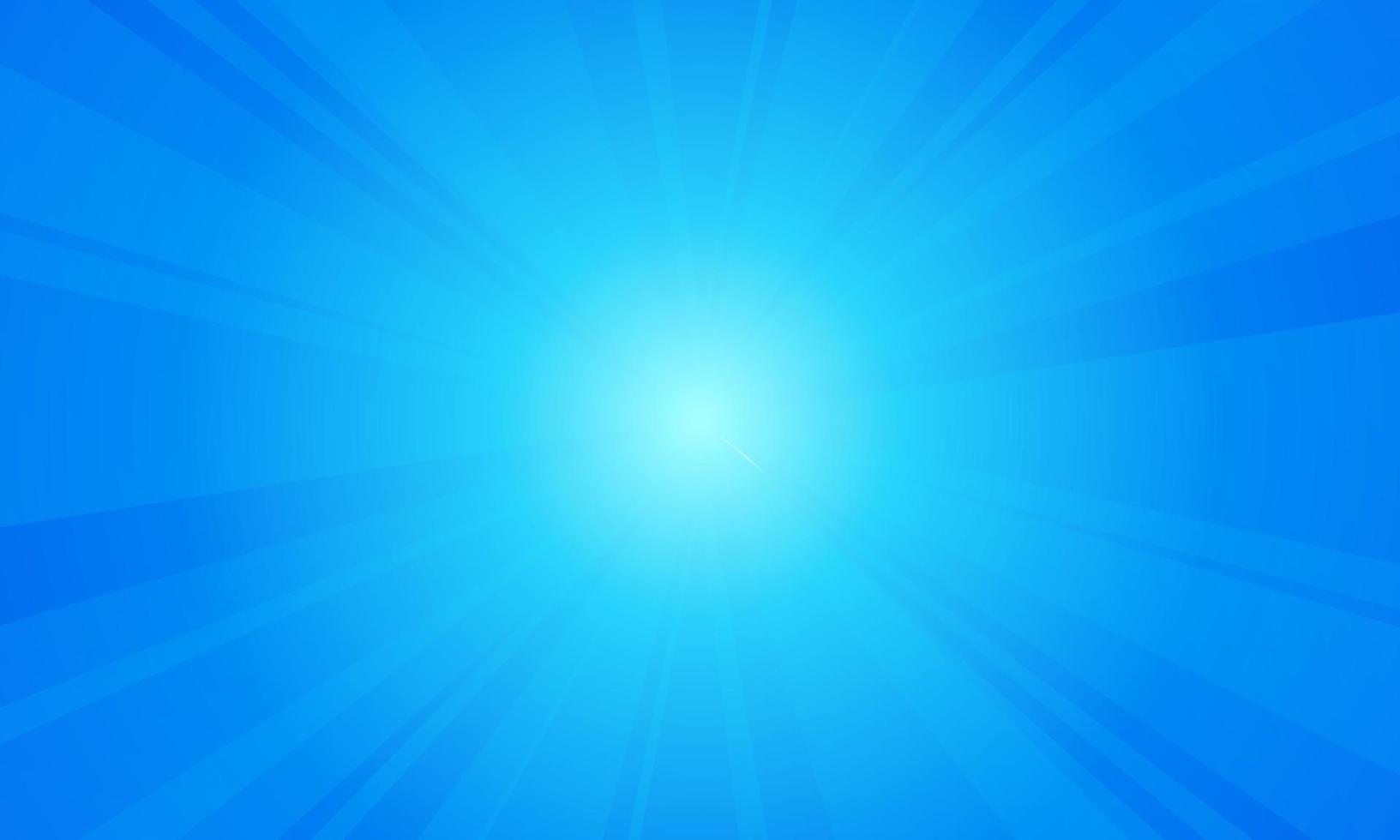 blue sunrays graphic design vector background.