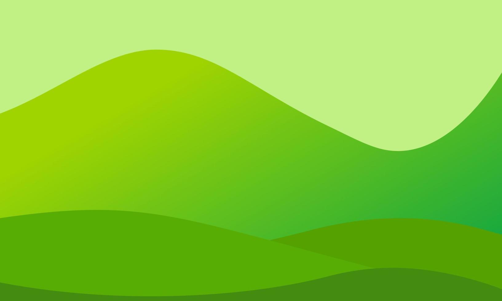 Fondo de diseño de montaña verde. ilustración vectorial. vector