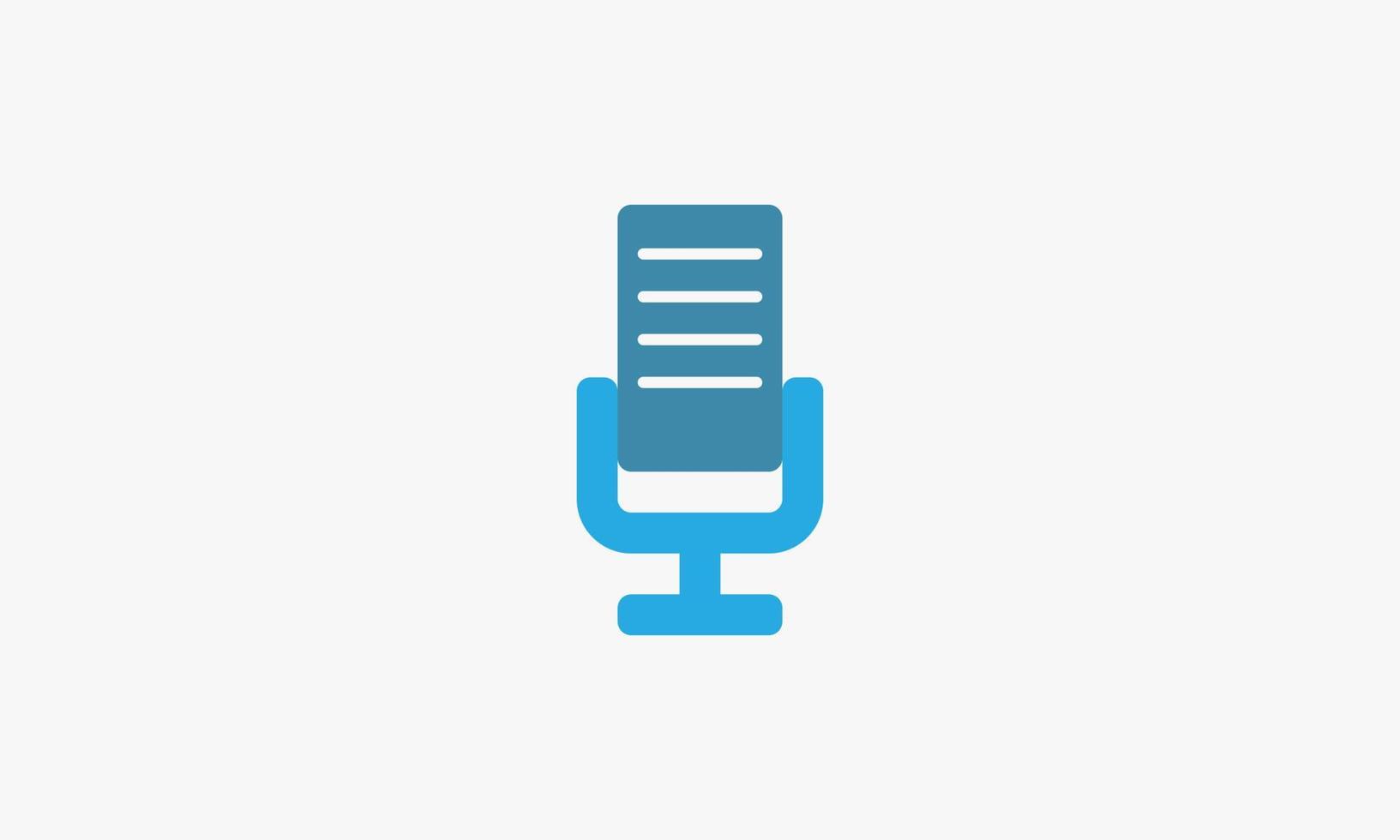 microphone icon design vector illustration.