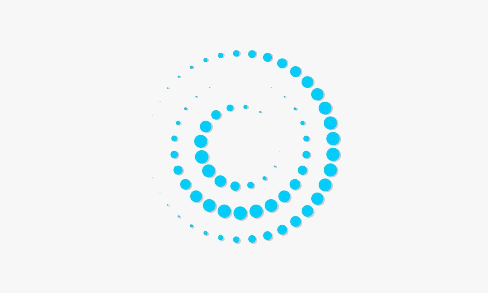 blue halftone with shadow graphic design vector. vector