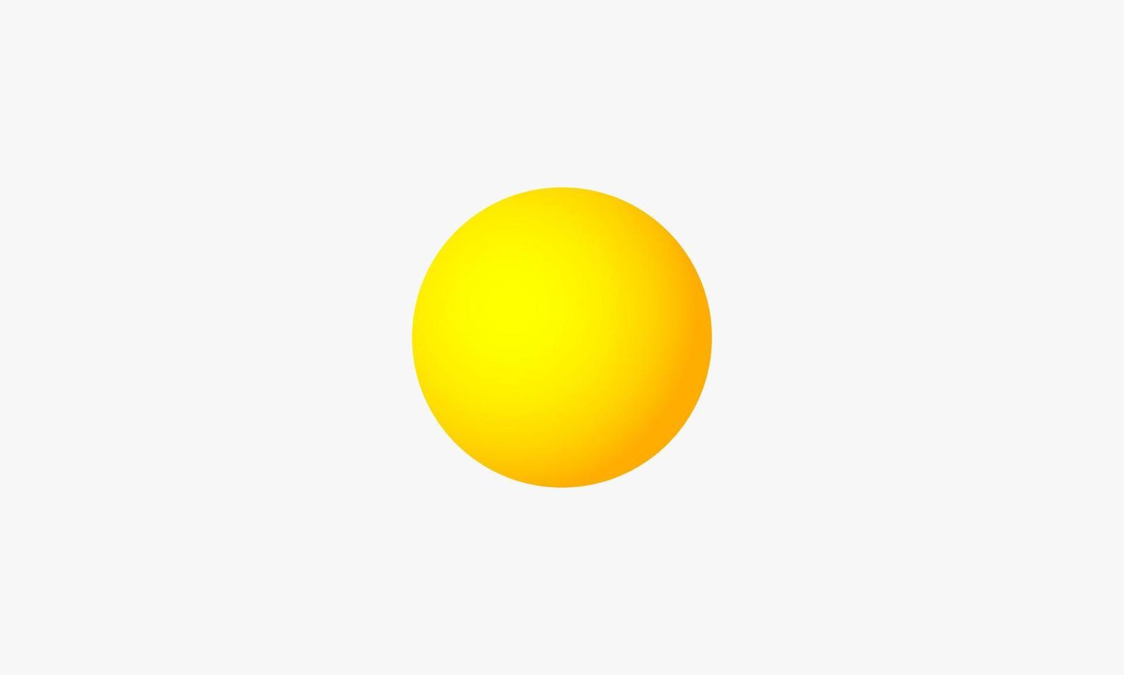 sphere shiny vector illustration on white background. creative icon.