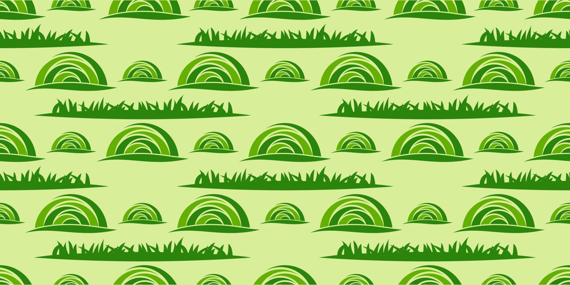 pattern grass. meadow graphic design background. vector