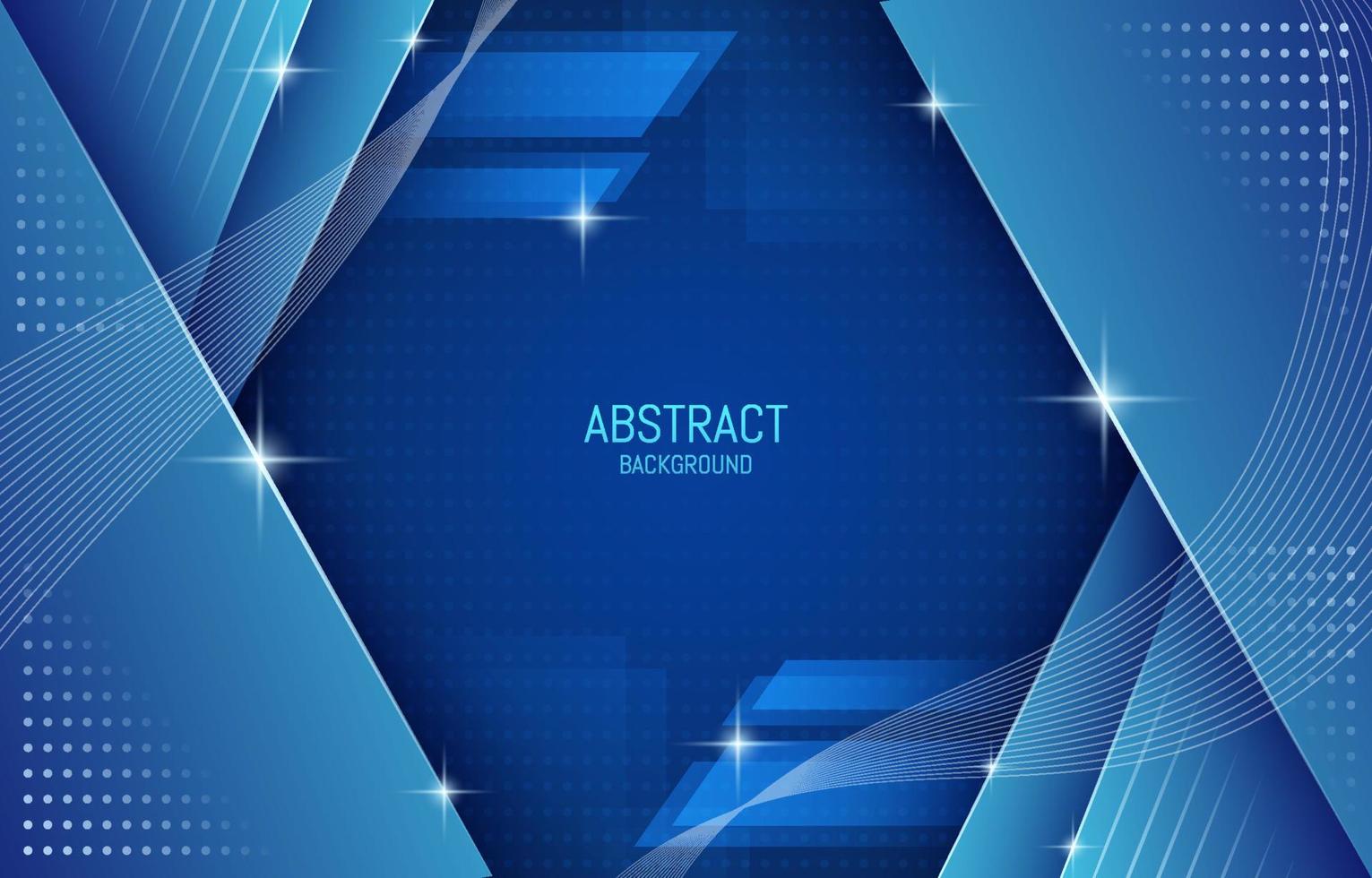 Abstract Blue Background vector