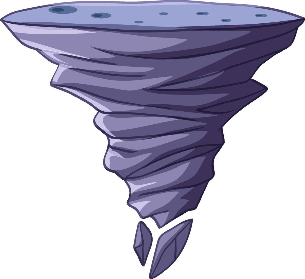 Stalactite stalagmite in cartoon style vector