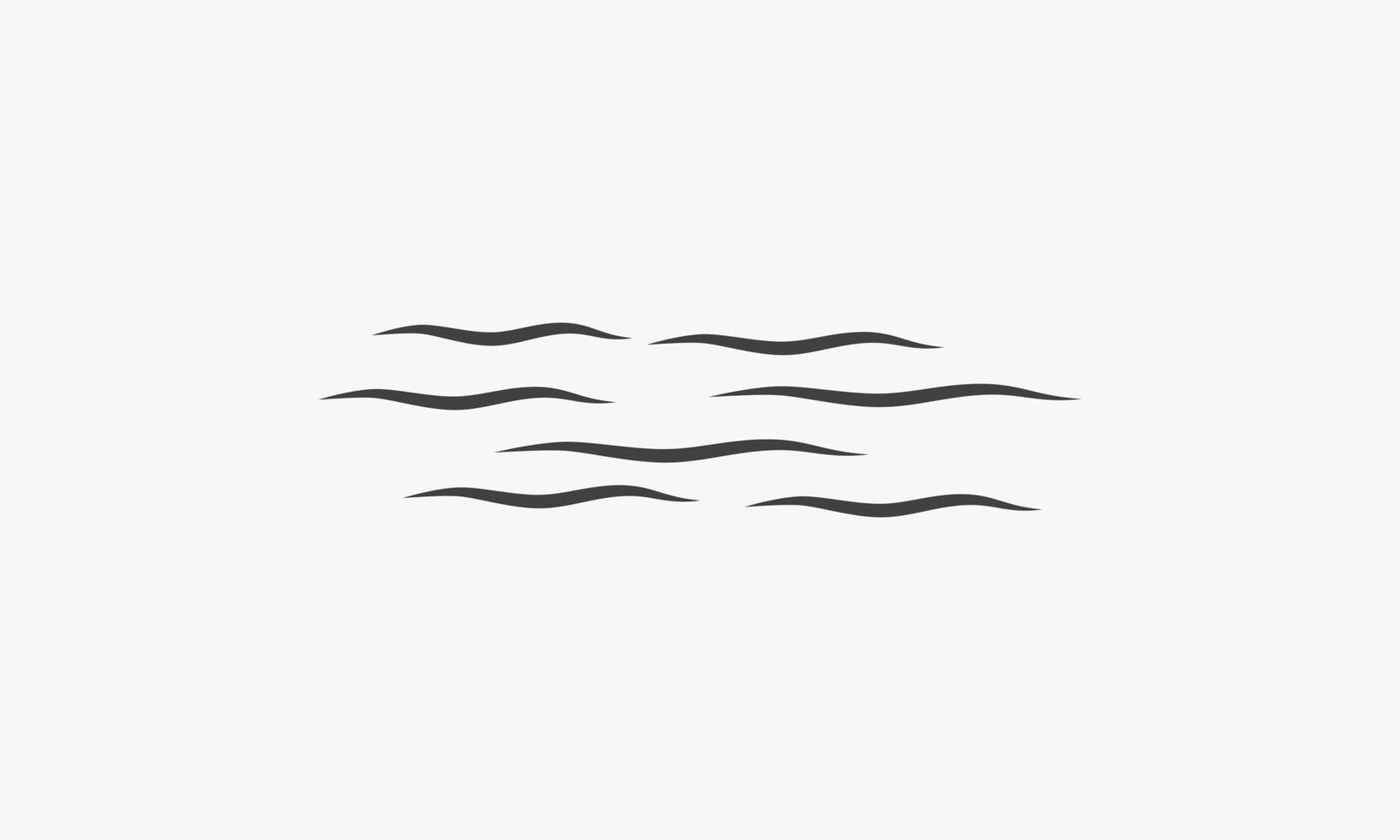 sea icon vector illustration. isolated on white background.