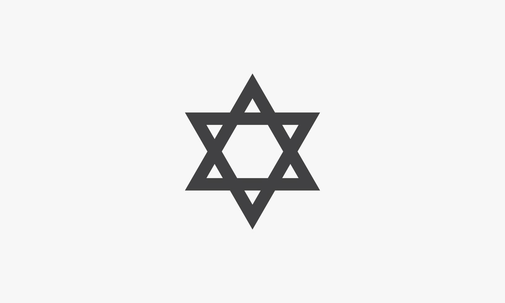 judaism icon symbol. vector illustration.