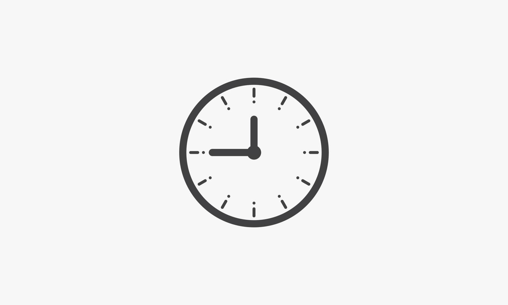 hours vector illustration on white background. creative icon.