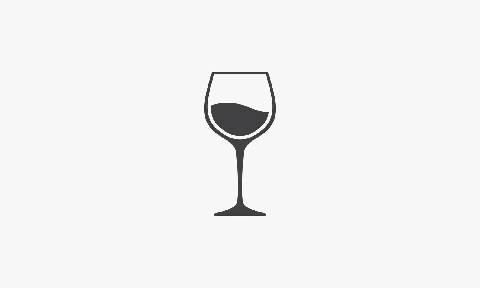 drink winery vector illustration on white background. creative icon.