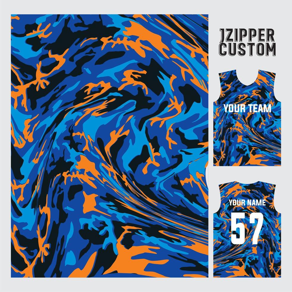 vector pattern jersey design for sport sublimation printing
