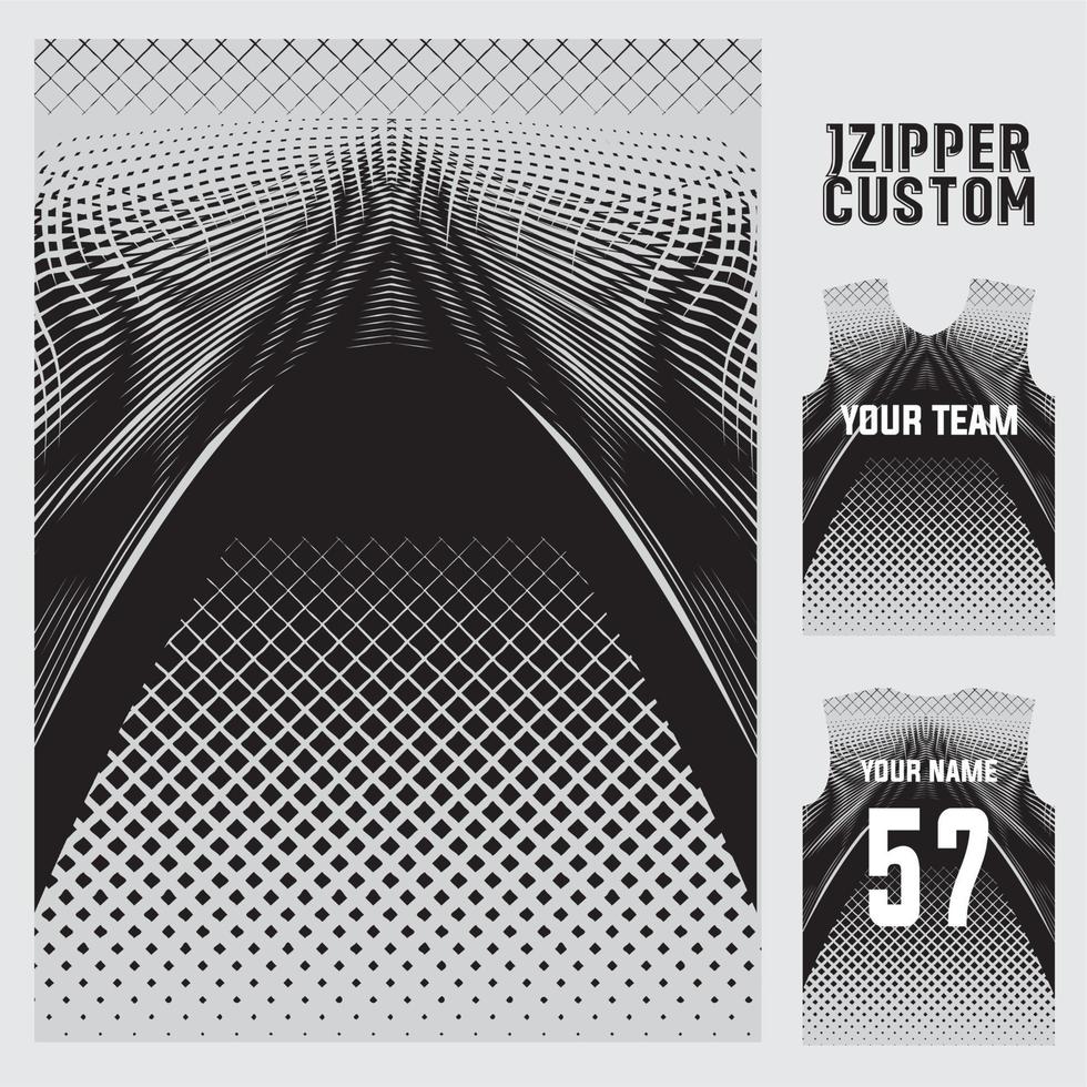 vector pattern jersey design for sport sublimation printing