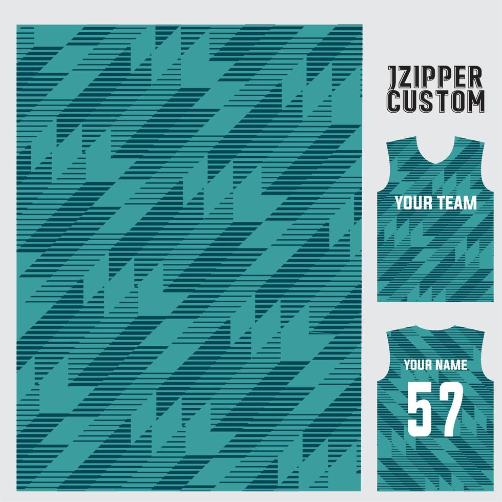 jersey printing t-shirt pattern vector design for football, volleyball, basketball, etc