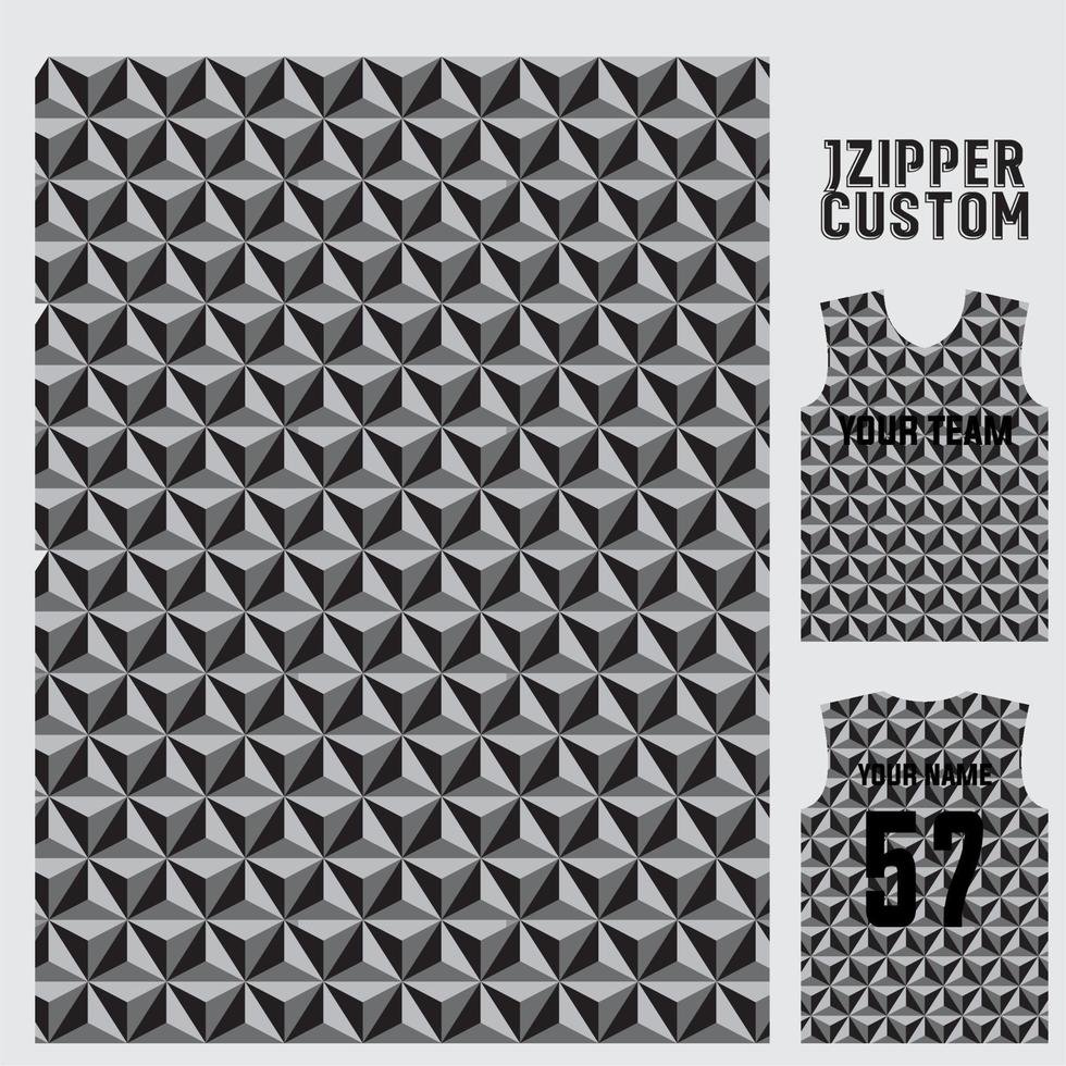 jersey printing t-shirt pattern vector design for football, volleyball, basketball, etc