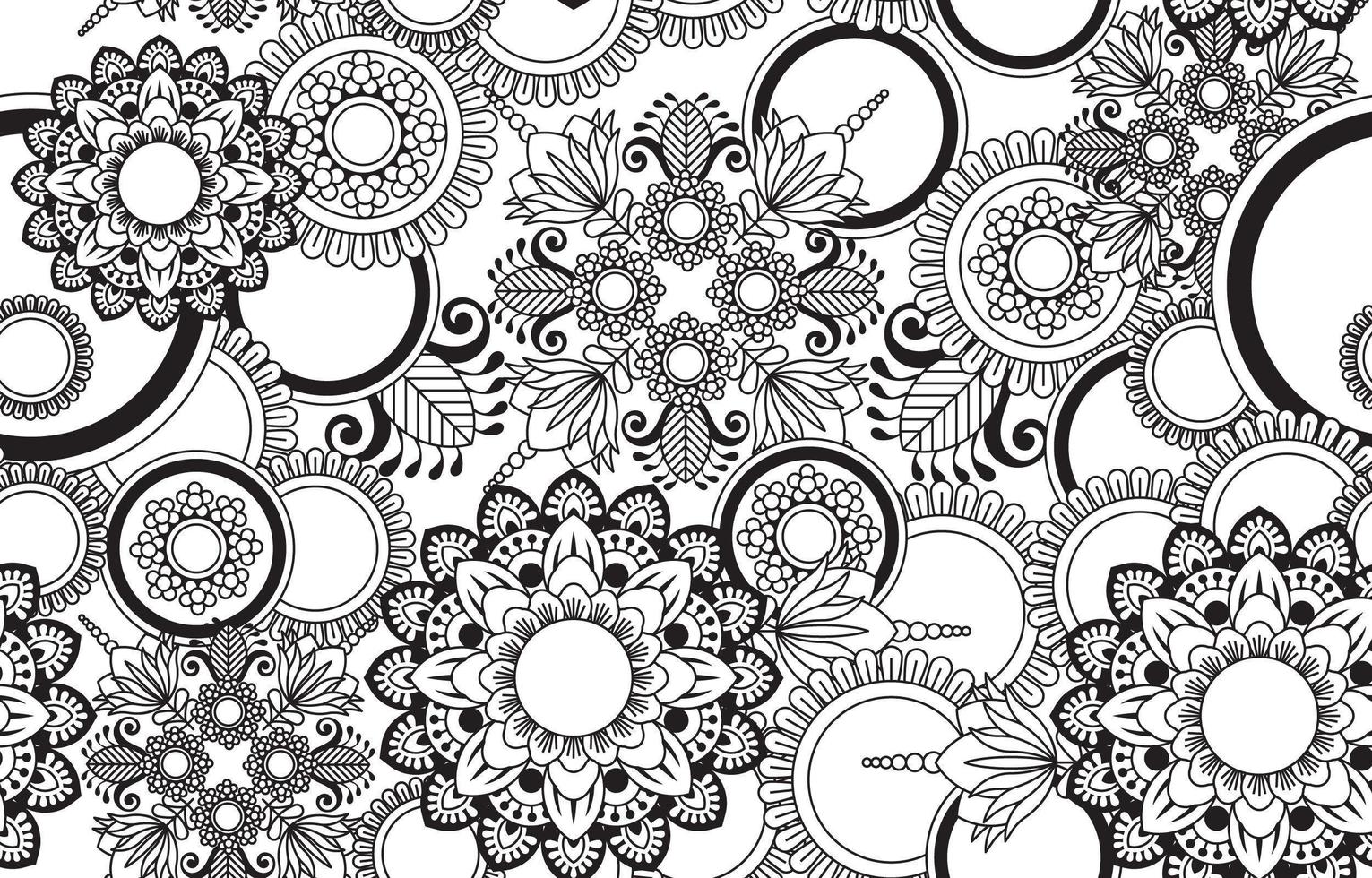 Abstract Line Art Background Concept vector