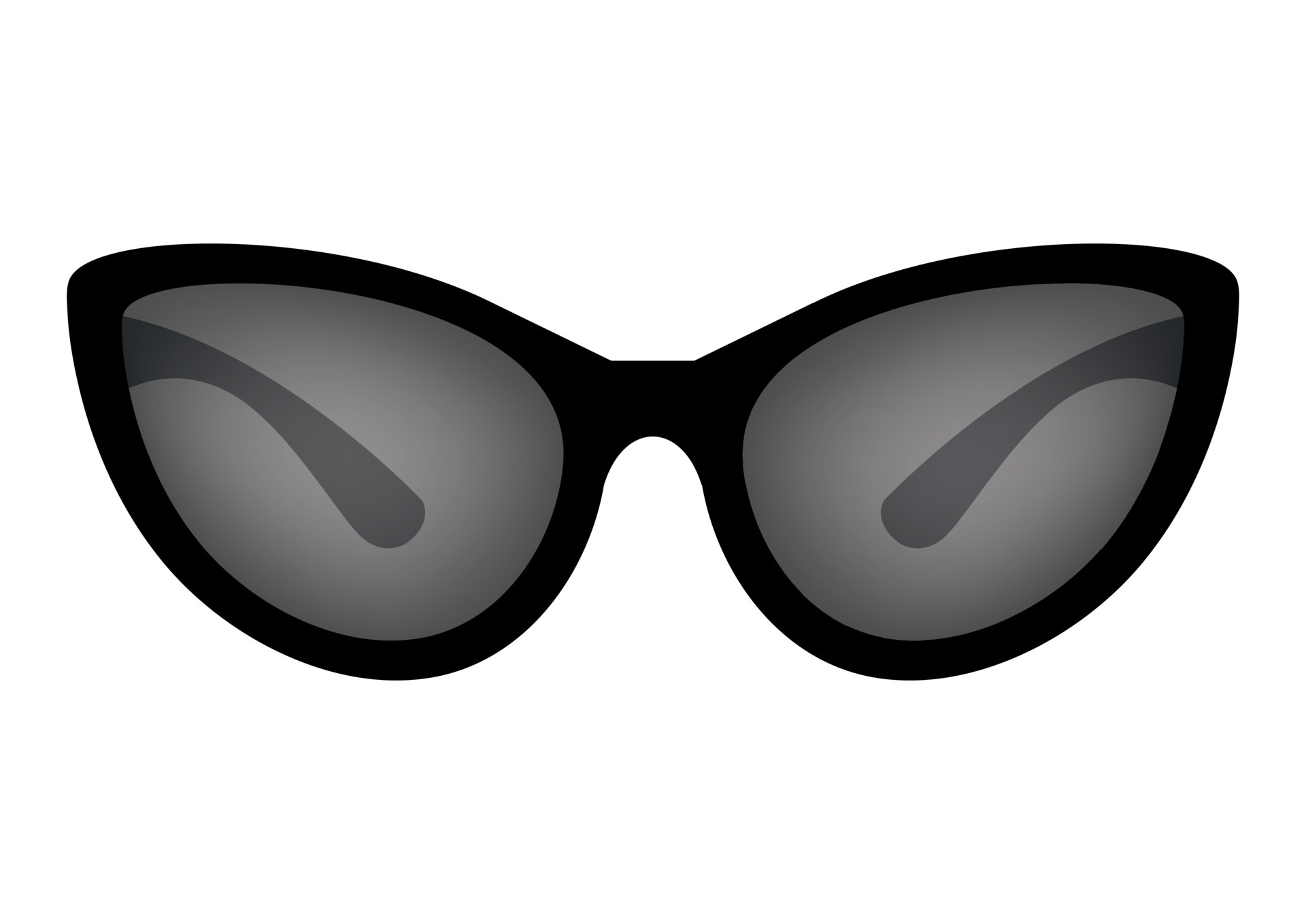 Cat Eye Glasses Clipart