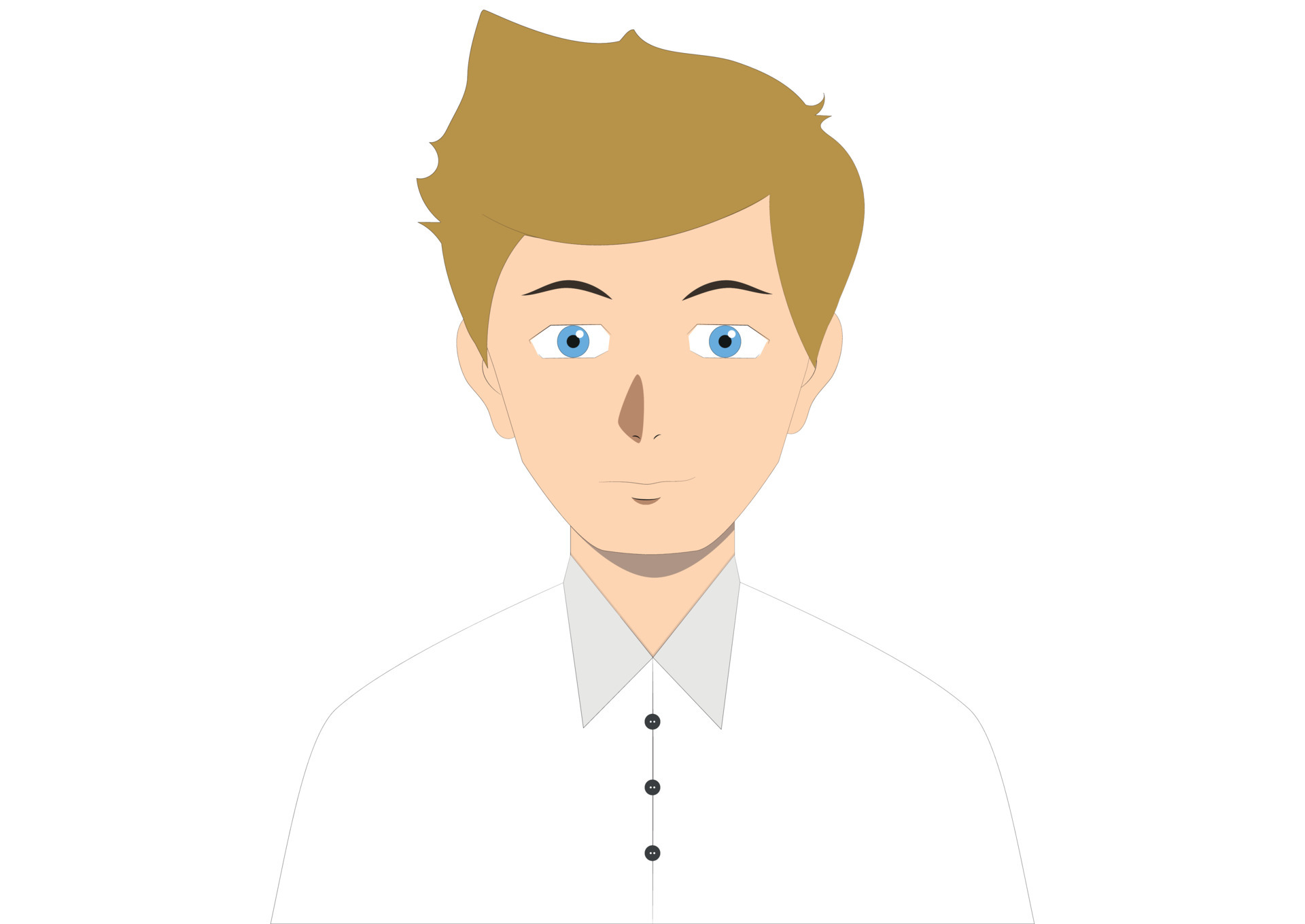 Handsome man who smiles. People Clipart 4641881 Vector Art at Vecteezy Handsome man who smiles. People Clipart 4641881 Vector Art at Vecteezy