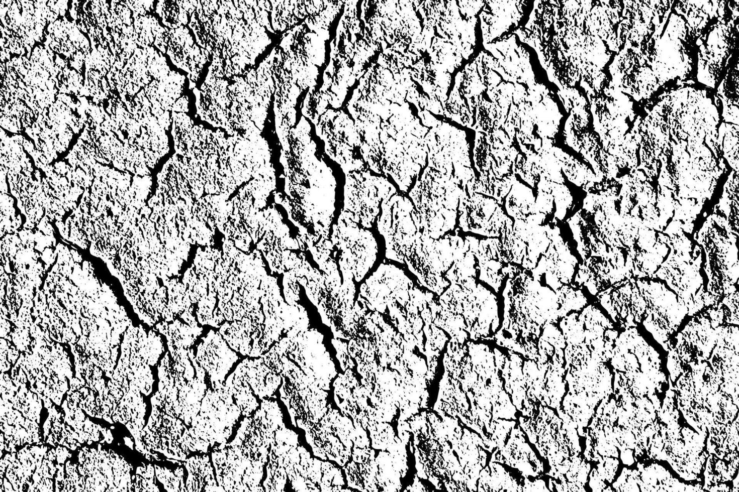Grunge vector texture. Abstract cracked background. Aged and weathered broken surface. Dirty and damaged. Detailed rough backdrop.