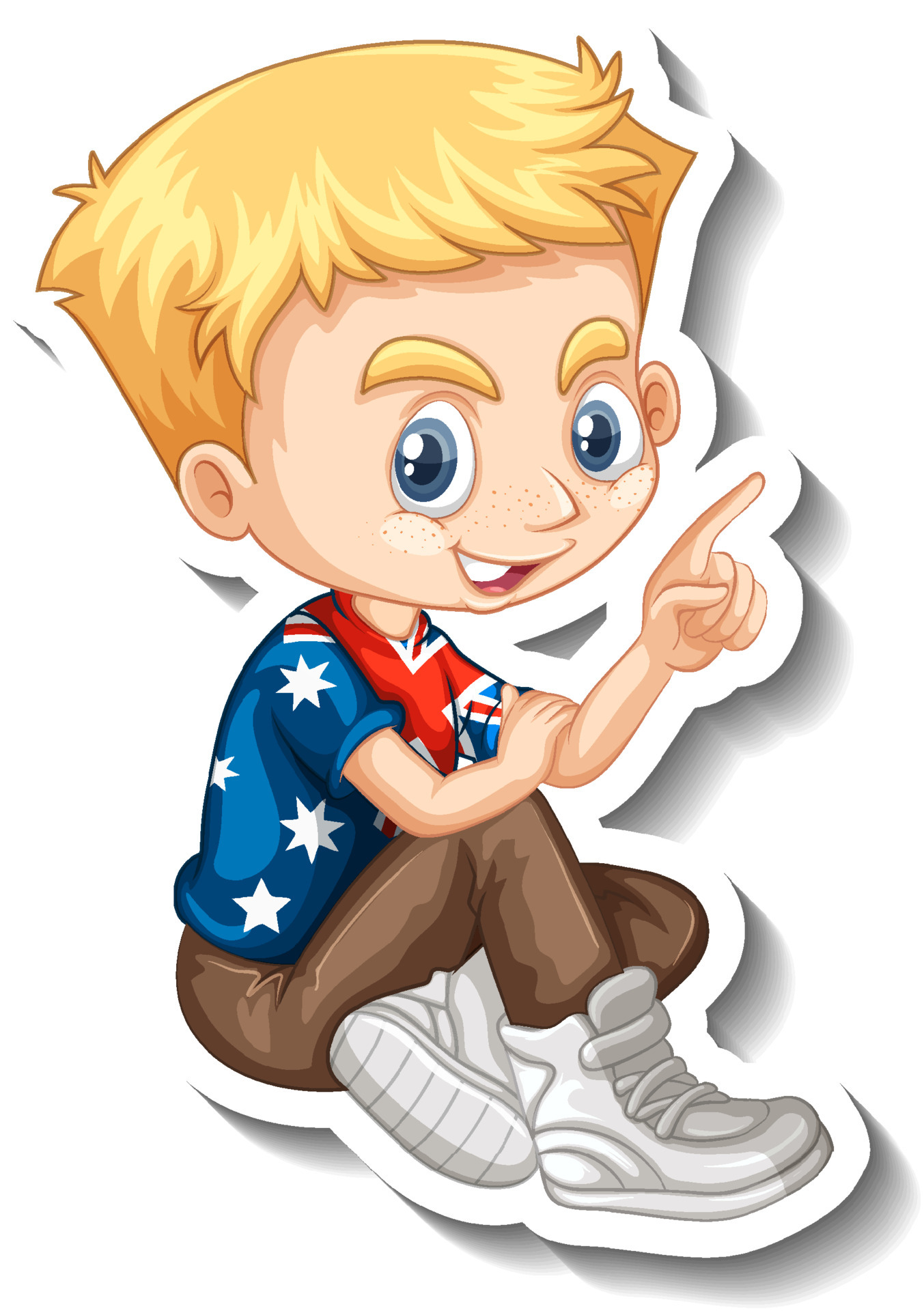 Blonde hair boy pointing pose cartoon character 4645978 Vector Art at Vecteezy Blonde hair boy pointing pose cartoon character 4645978 Vector Art at Vecteezy