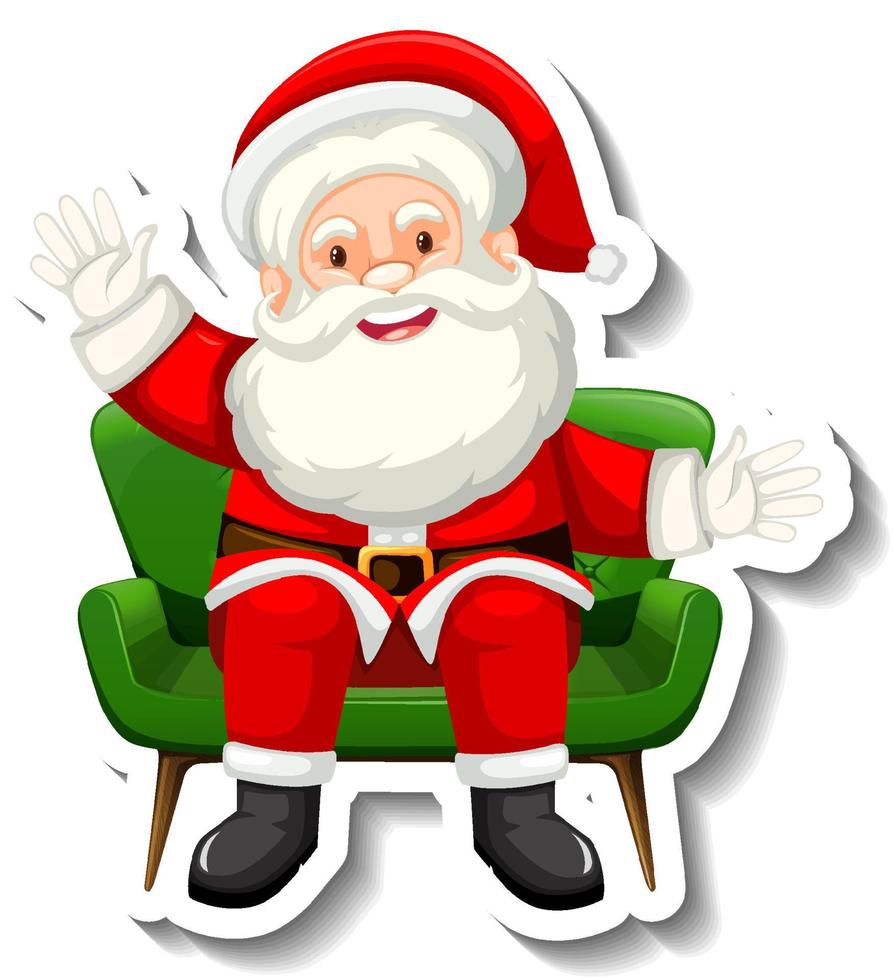 Santa Claus cartoon character vector