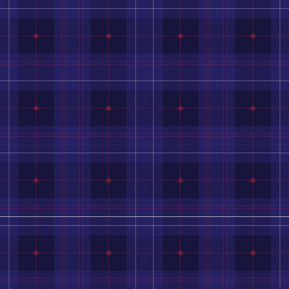 Dark Blue Buffallo Plaid Theme vector