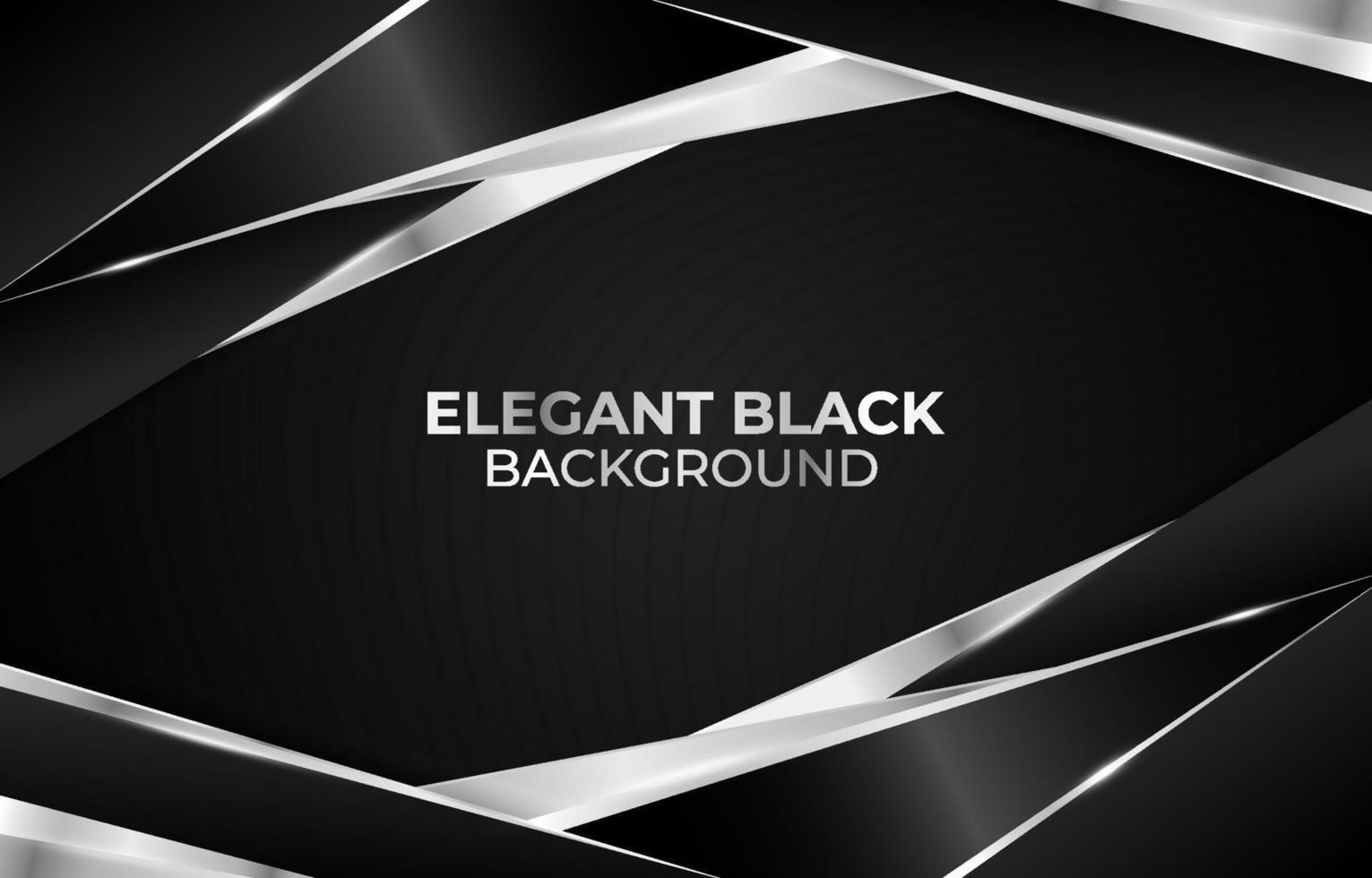 Elegant Black and Silver Background vector