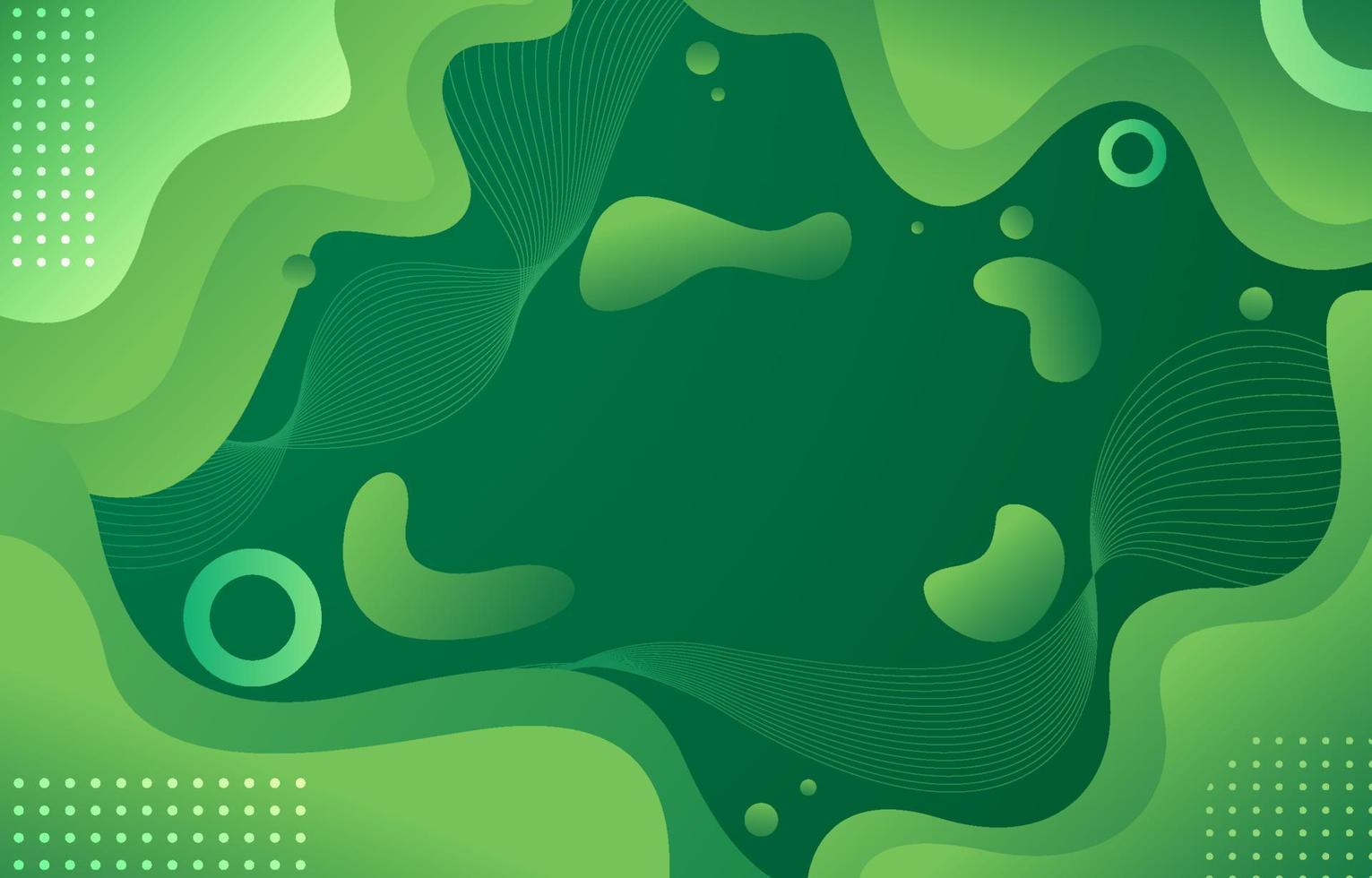 Abstract Green Background vector