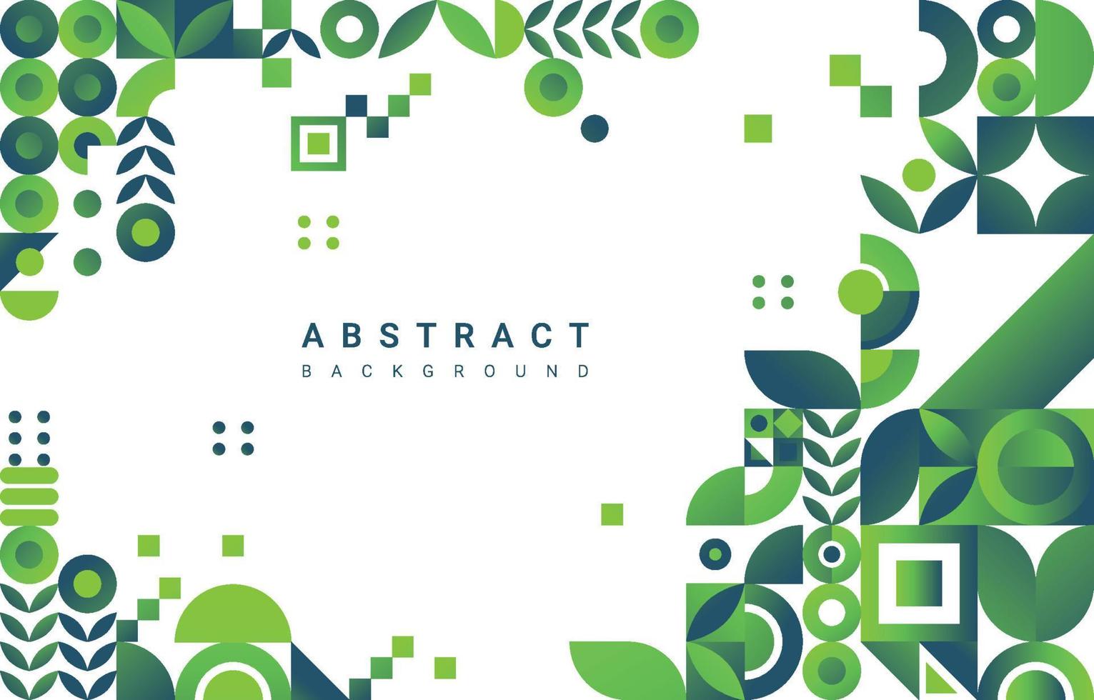 Geometric Abstract Shapes Background vector