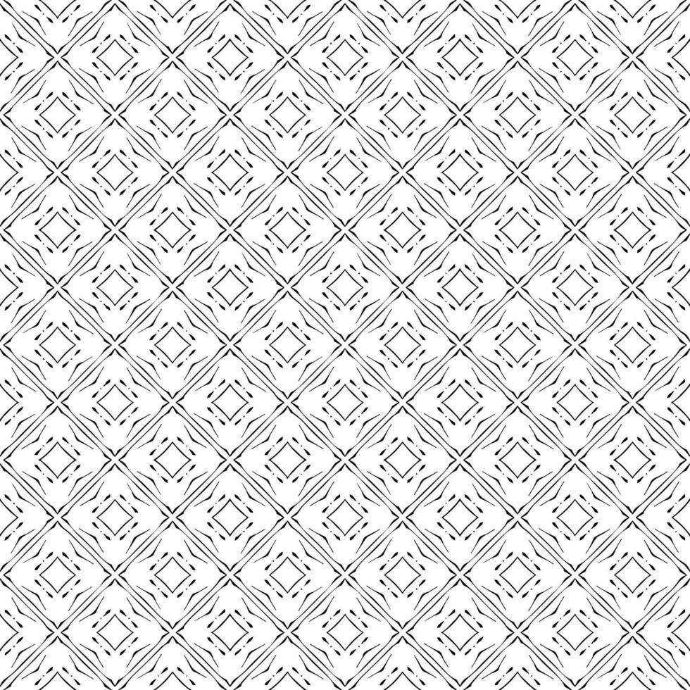 Black and white surface pattern texture. Bw ornamental graphic design. Mosaic ornaments. Pattern template. vector
