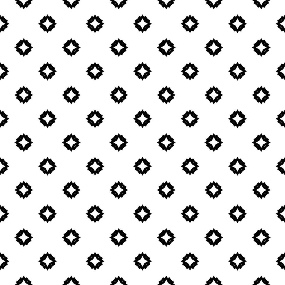 Black and white surface pattern texture. Bw ornamental graphic design. Mosaic ornaments. Pattern template. vector