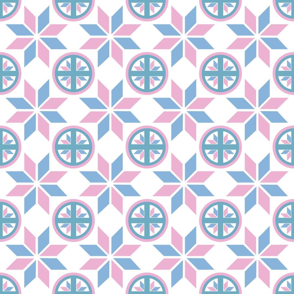 Ceramic seamless pattern design for decorating, wallpaper, wrapping paper, fabric, backdrop and etc. vector