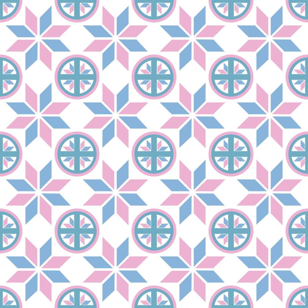 Ceramic seamless pattern design for decorating, wallpaper, wrapping paper, fabric, backdrop and etc. vector