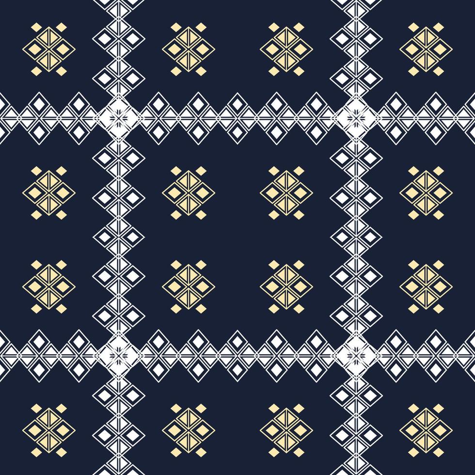 Fabric seamless pattern design for decorating, wallpaper, wrapping paper, fabric, backdrop and etc. vector