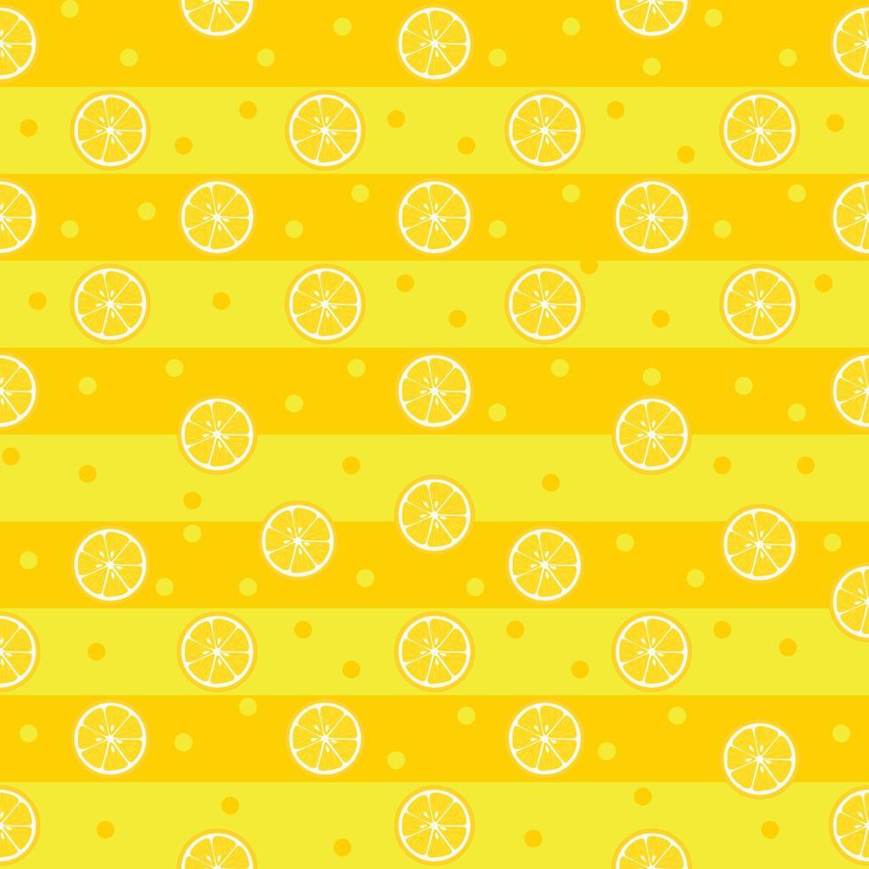 Lemon seamless pattern design for decorating, wallpaper, wrapping paper, fabric, backdrop and etc. vector