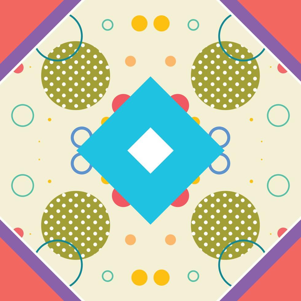 Memphis pattern design for decorating, wallpaper, wrapping paper, fabric, backdrop and etc. vector