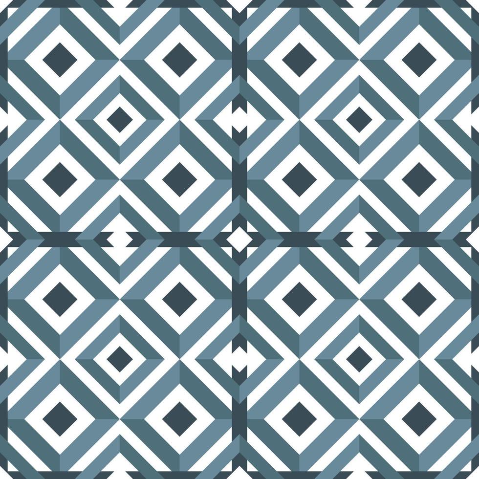 Diseño cuadrado de patrón geométrico para decorar, papel tapiz, papel de regalo, tela, telón de fondo, etc. vector