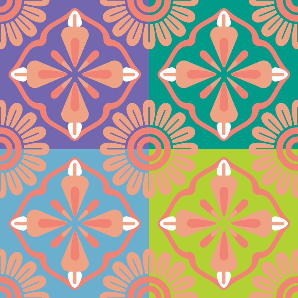 Beautiful geometric pattern design for decorating, wallpaper, wrapping paper, fabric, backdrop and etc. vector