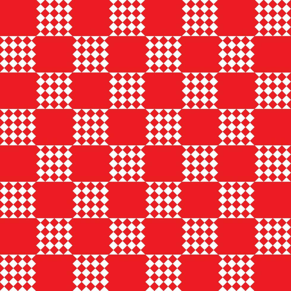 Red, green, Christmas team background pattern for screening on various materials such as bags, handkerchiefs, curtains, sheets, wrapping paper, boxes, cards, cell phone cases, mugs, plates, etc. vector