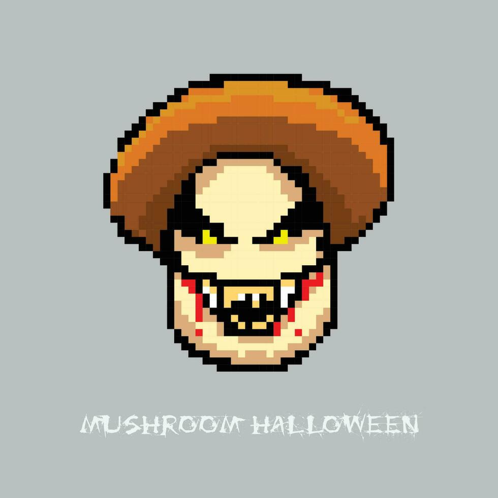 pixel tnt para juegos y sitios web seta en halloween vector