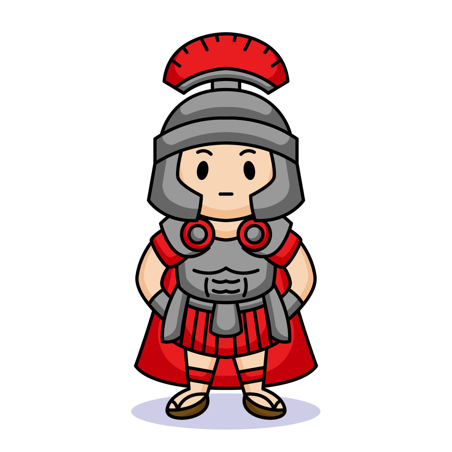 cute roman legion 4649009 Vector Art at Vecteezy